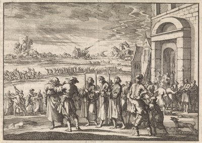 Perseguição dos protestantes na França, 1672 de Jan Luyken