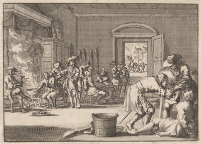 Perseguição dos Reformados na França, 1685 de Jan Luyken