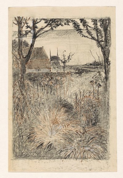 Jardim no Outono de Jan Mankes