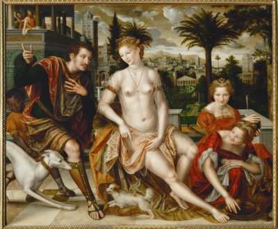 David e Bate-Seba de Jan Massys