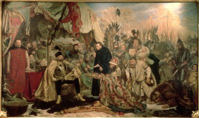 Bathory em Pskov, 1872 de Jan Alojzy Matejko