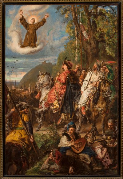 Bohdan Khmelnytsky com Tugay Bey perto de Lviv de Jan Matejko