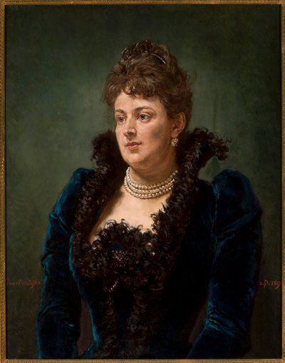 Retrato de Bony Ossowiecka de Jan Matejko