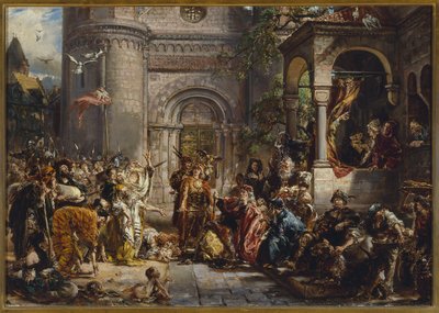 Receção dos judeus. R.P. 1096 de Jan Matejko