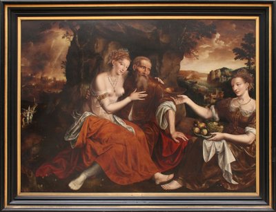 Ló e suas filhas de Jan Matsys