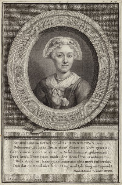 Retrato de Henrietta from Pee de Jan Maurits Quinckhardt