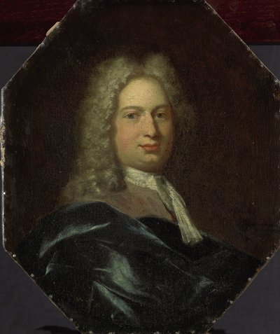 Retrato de Isaac Verburg, Reitor da Escola Latina em Amsterdã de Jan Maurits Quinkhard