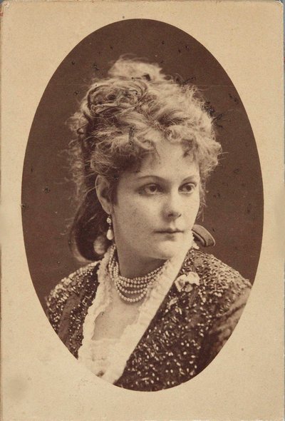 Retrato da pianista e compositora Sophie Menter 1846-1918, 1893. de Jan Mieczkowski