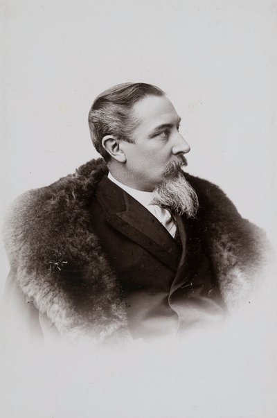 Retrato do pintor Henryk Siemiradzki 1843-1902, 1893. de Jan Mieczkowski