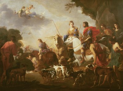 Dido e Aeneas Caça de Jan Miel