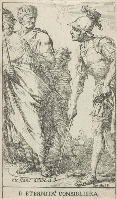 Popilius Laenas desenha um círculo
L