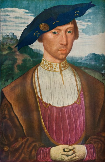Retrato de Joost van Bronckhorst, c1520 de Jan Mostaert