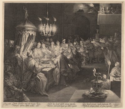 Festa de Belsazar de Jan Muller