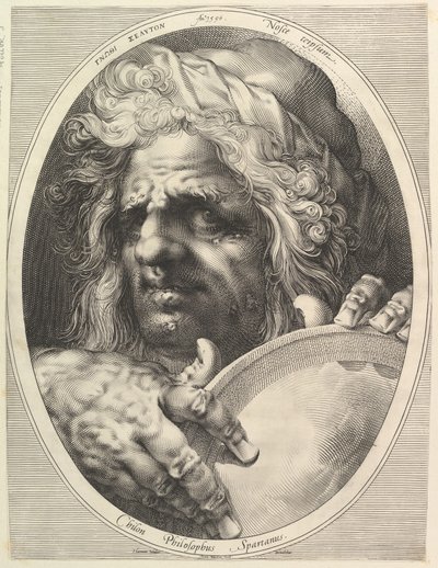 Chilon, Legislador e Filósofo de Esparta, ca. 1615. de Jan Muller