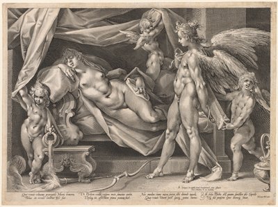Cupido e Psique de Jan Muller
