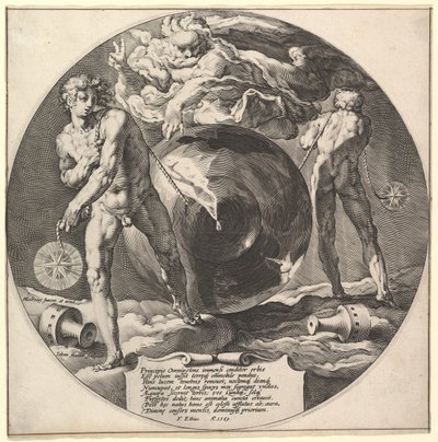 Título: Criação do Mundo, c. 1592. de Jan Muller