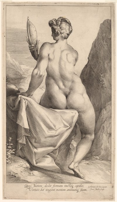 Prudência de Jan Muller, after Adriaen de Vries