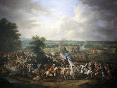 A batalha de Guastalla (2) de Jan Peeter Verdussen
