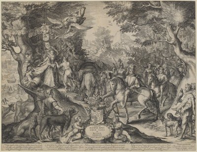 Alegoria do Estado florescente das Províncias Unidas de Jan Pietersz Saenredam