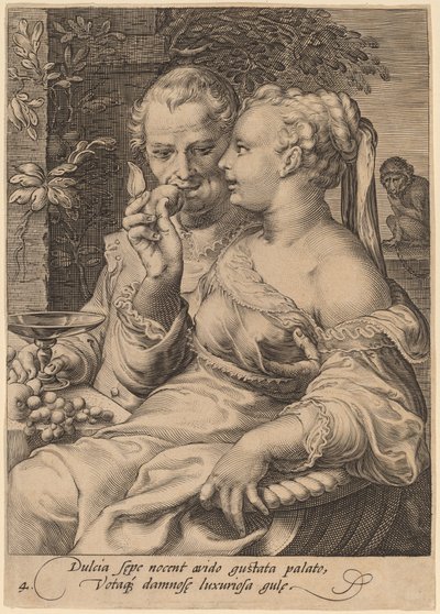 Gosto de Jan Pietersz Saenredam after Hendrik Goltzius