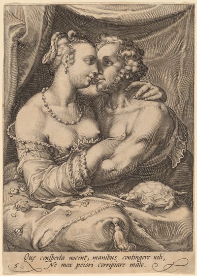 Toque de Jan Pietersz Saenredam after Hendrik Goltzius