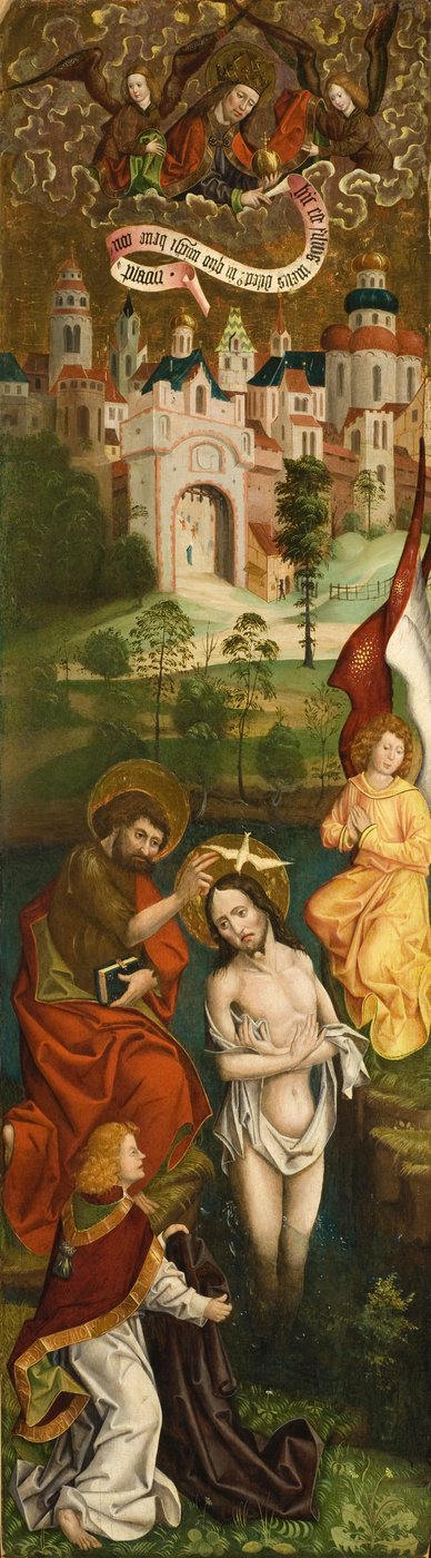 Baptismo de Cristo de Jan Polack