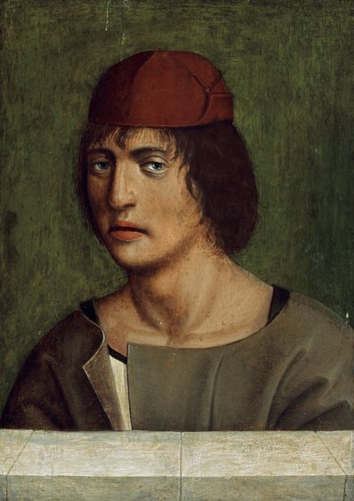 Retrato de um jovem (auto-retrato) de Jan Polack