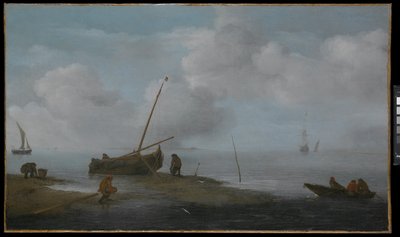 Pesca do mexilhão de Jan Porcellis