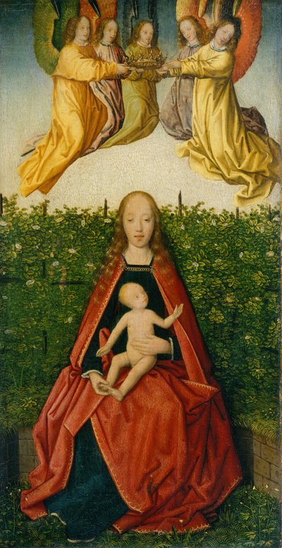 Virgem e Criança, ca. 1495-1500. de Jan Provoost