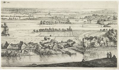 vila ribeirinha Várias paisagens (título da série) de Jan Ruyscher