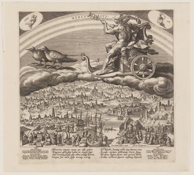 Mercurius, de Os Sete Planetas de Jan Sadeler I