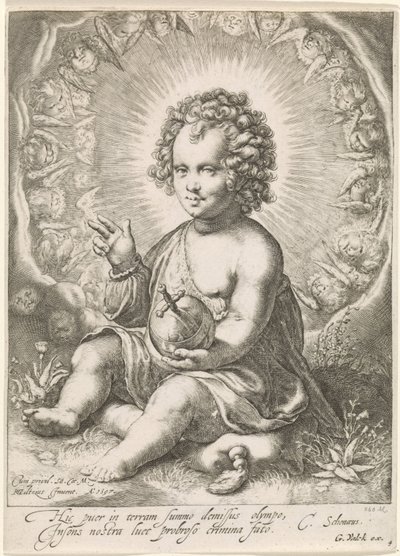Antes de Christuskind als Salvatore de Jan Saenredam (attributed to)