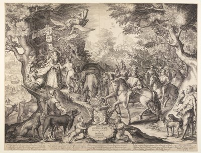 Alegoria do estado florescente das Províncias Unidas de Jan Saenredam