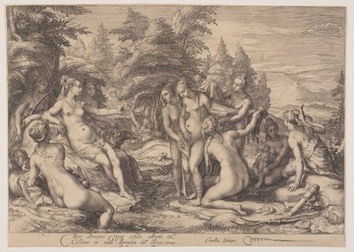 Diana e Calisto de Jan Saenredam