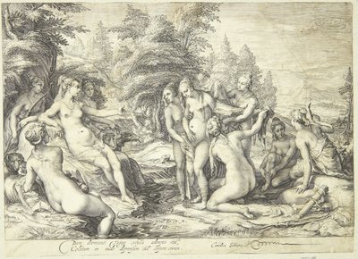 Diana e Calisto de Jan Saenredam