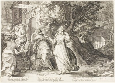 Prato Cinco, de Cinco Virgens Sábias e Cinco Tolas de Jan Saenredam
