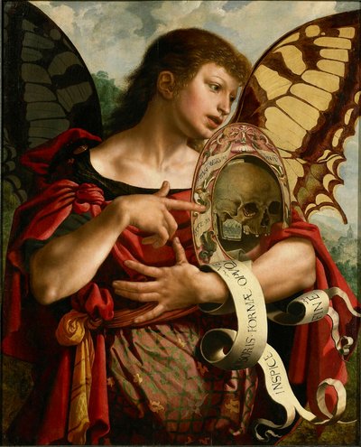 Vanitas Vanity, ca 1535-1540. de Jan Sanders Hemessen van