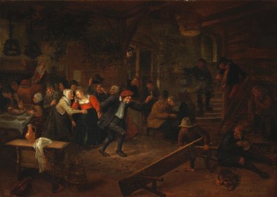 Uma festa de casamento de Jan Steen