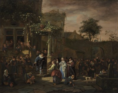 O casamento na aldeia de Jan Steen