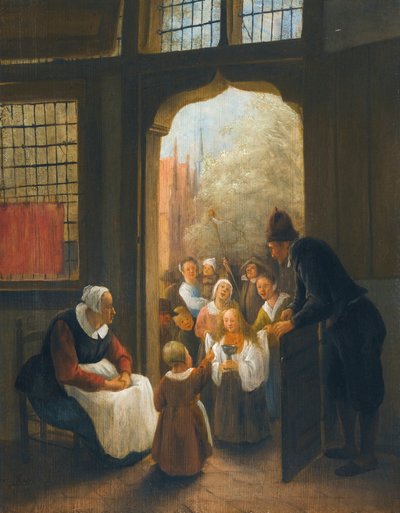 A Noiva de Pentecostes de Jan Steen