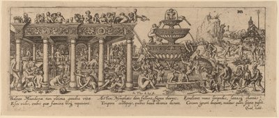 Fonte da juventude de Jan Theodor de Bry after Barthel Beham