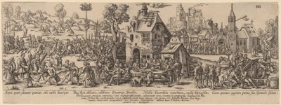 Feira Rural de Jan Theodor de Bry after Sebald Beham