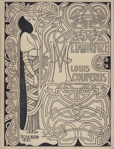 Design da capa Metamorfoze de Louis Couperus, 1897. de Jan Toorop