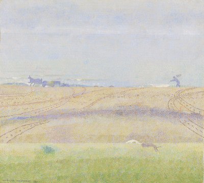 Mar enevoado de Jan Theodore Toorop
