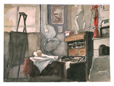 O meu quarto em Delft de Jan Toorop