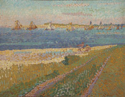 O Schelde perto de Veere, 1907 de Jan Toorop