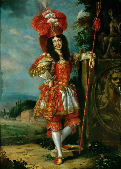 Imperador Leopoldo I 1640-1705 em traje teatral, 1667 de Jan Thomas