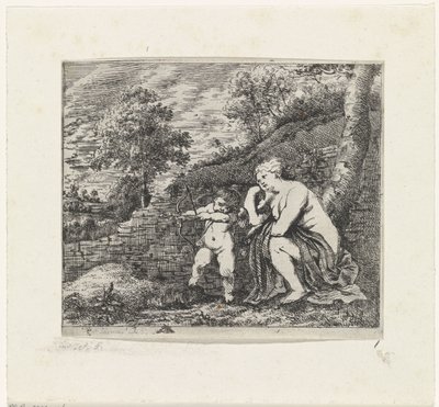 Vénus e Cupido de Jan Thomas