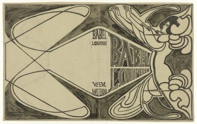 Design da banda para: Louis Couperus, Babel, 1901 de Jan Toorop
