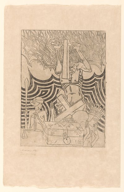 De Anarchie (título original no objeto) De Anarchist (título original) de Jan Toorop